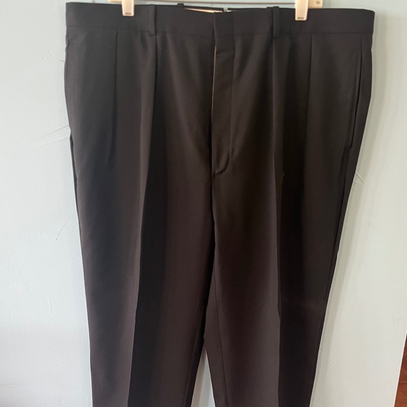 Vintage Culwell & Son Royal Label Men’s Black Trousers 40X28 - Picture 1 of 12